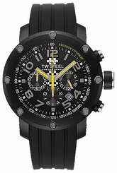 TW Steel Watches : TW-609 Black Dial Silicone Women Watch