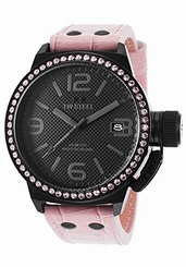 TW Steel Watches : TW-TW911 Black Dial Crystals Band Women Watch