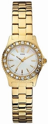Guess Watches : U0025L2 Quartz Gold-Tone Stainless Steel Women Watch