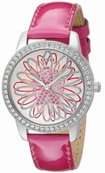 Guess Watches : U0032L5 Limited Edition Analog Pink Leather Women Watch