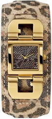 Guess Watches : U0054L2 Quartz Analog Leopard Print Leather Women Watch