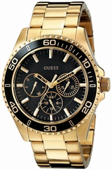 Guess Watches : U0231L3 Black Dial Stainless Steel Women Watch