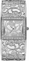 Guess Watches : U0256L1 Quartz Analog Stainless Steel and Crystal Bangle Women Watch