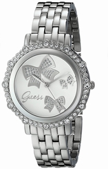 Guess Watches : U0303L1 Silver Dial Metal Band Women Watch
