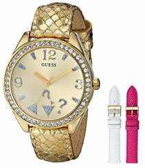 Guess Watches : U0352L3 Quartz Analog Interchangeable Strap Box Set Women Watch