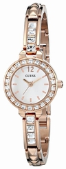 Guess Watches : U0429L3 Quartz Analog Rose Gold Tone Stainless Steel and Crystal Women Watch