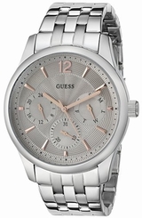 Guess Watches : U0474G2 Quartz Multifunction Dial Stainless Steel Men Watch