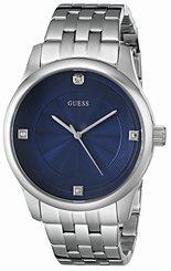 Guess Watches : U0538G1 Blue Dial Stainless Steel Band Women Watch