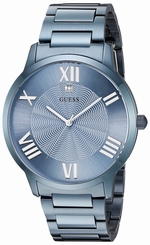 Guess Watches : U0694G2 Blue Dial Stainless Steel Band Women Watch