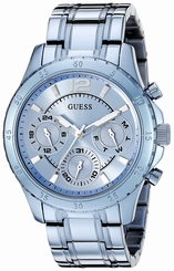 Guess Watches : U0704L2 Blue Dial Stainless Steel Women Watch