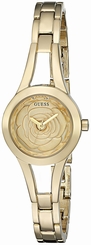 Guess Watches : U0733L3 Gold Dial Metal Band Women Watch