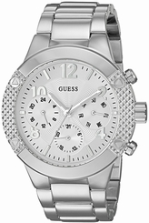 Guess Watches : U0849L1 Silver Dial Metal Band Women Watch