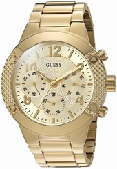 Guess Watches : U0849L2 Champagne Dial Metal Band Women Watch