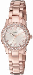 Guess Watches : U0889L3 Silver Dial Metal Band Women Watch
