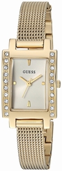 Guess Watches : U0953L2 White Dial Stainless Steel Band Women Watch