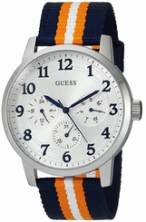 Guess Watches : U0975G2 Quartz Multifunction Dial Nylon Men Watch