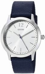 Guess Watches : U0976G2 Quartz Analog Blue Nylon Men Watch