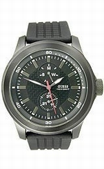 Guess Watches : U10660G1 Quartz Ion-Plated Stainless Steel Men Watch
