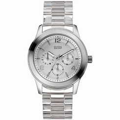 Guess Watches : U11644L4 5 ATM Water Resistant Transparent Plastic Band Women Watch