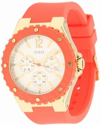 Guess Watches : U11681L1 Quartz White Dial Stainless Steel Women Watch
