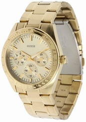 Guess Watches : U12004L2 Quartz Multifunction Dial Gold Tone Stainless Steel Women Watch