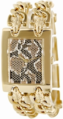 Guess Watches : U12554L1 Gold Dial Gold Tone Stainless Steel Band Women Watch