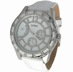 Guess Watches : U12577L1 10 ATM Water Resistant Stainless Steel Women Watch