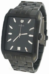 Guess Watches : U13517G1 Quartz Black Dial Stainless Steel Case With Bracelet Men Watch