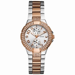 Guess Watches : U13586L2 Quartz Silver And Gold Women Watch