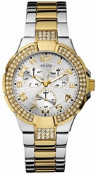 Guess Watches : U14007L1 10 ATM Water Resistant Stainless Steel Women Watch