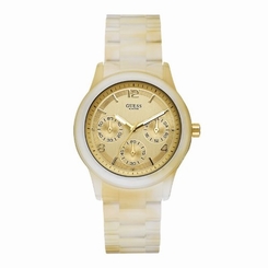 Guess Watches : U15073L2 Japanese Quartz Plastic Women Watch