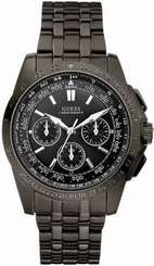 Guess Watches : U17521G1 Quartz Black Dial Stainless Steel Case With Bracelet Men Watch