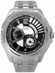 Guess Watches : U20003G1 Automatic Stainless Steel Men Watch