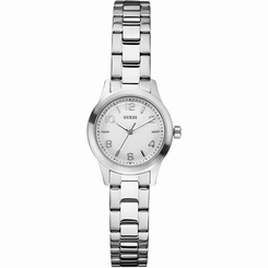 Guess Watches : U75043L1 Stainless Steel Case And Bracelet with Push Button Release Clasp Stainless Steel Women Watch