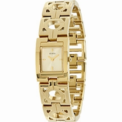Guess Watches : U95127L1 Quartz Stainless Gold Tone Stainless Steel Case And Bracelet Women Watch