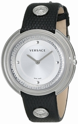 Versace Watches : VA7010013 Silver Dial Stainless Steel Band Women Watch