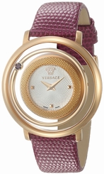 Versace Watches : VQV050015 Quartz Analog Leather Women Watch