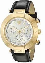 Versace Watches : VQZ040015 White Dial Chronograph Men Watch