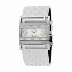 Versace Watches : VSQ91SD001-S001P Mother Of Pearl Dial Fixed Stainless Steels Set With Diamonds Band Men Watch