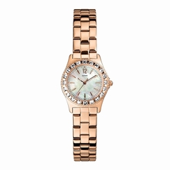 Guess Watches : W0025L3 Gold Dial Women Watch