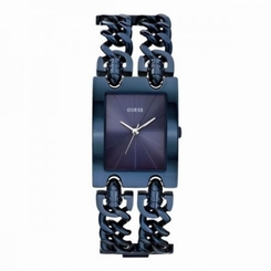 Guess Watches : W0073L3 Quartz Analog Blue Stainless Steel Women Watch