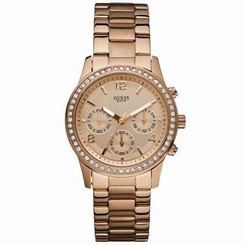 Guess Watches : W0122L3 Quartz Gold Tone Women Watch