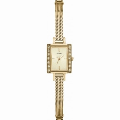 Guess Watches : W0134L2 White Dial Stainless Steel Women Watch