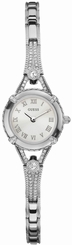 Guess Watches : W0135L1 Quartz Analog Silver Tone Stainless Steel Women Watch