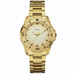Guess Watches : W0145L2 Silver Dial Stainless Steel Men Watch