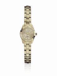 Guess Watches : W0307L2 Gold Dial Stainless_steel Women Watch