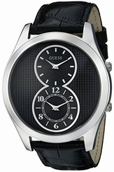 Guess Watches : W0376G1 Quartz Black Men Watch
