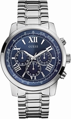 Guess Watches : W0379G3 Quartz Chronograph Stainless Steel Men Watch