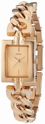 Guess Watches : W0437L3 Rose Gold Dial Stainless Steel Women Watch