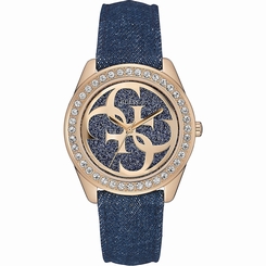 Guess Watches : W0627L3 Multicolour Dial Textile Women Watch